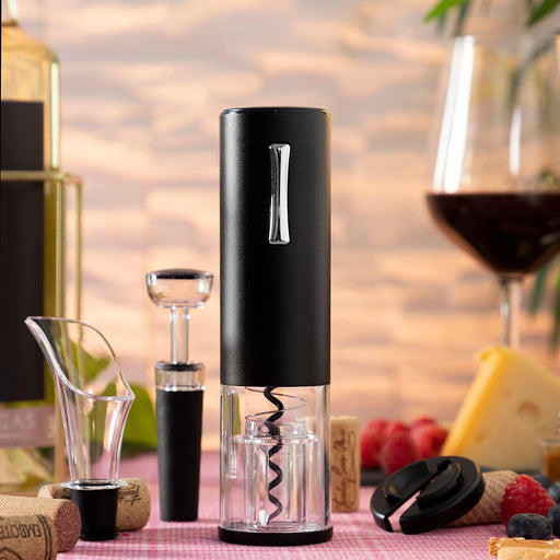 Sacacorchos Eléctrico Recargable con Accesorios para Vino Corklux InnovaGoods - Smart Shop online